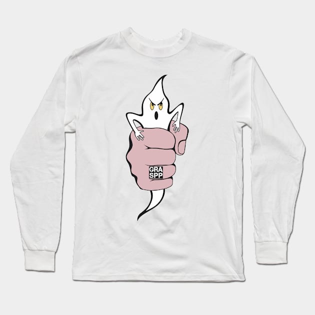 GRASPP Ghost Hand logo Long Sleeve T-Shirt by Ghostgramps